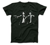 Bees Knees Tees Flight of The Fiction T-Shirt Forest Green