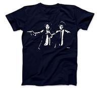 Bees Knees Tees Flight of The Fiction T-Shirt Navy Blue