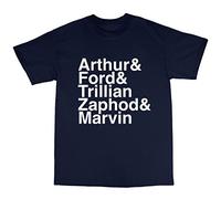 Bees Knees Tees Hitchhiker's Douglas Adams T-Shirt