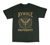 Bees Knees Tees Hyrule University T-Shirt Forest Green