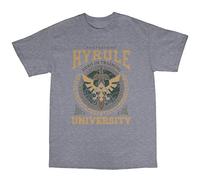 Bees Knees Tees Hyrule University T-Shirt Grey