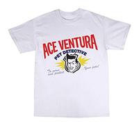 Bees Knees Tees Jim Carrey Pet Detective T-Shirt White