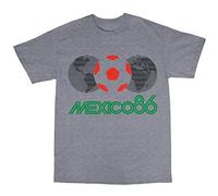 Bees Knees Tees Mexico 86 T-Shirt Grey