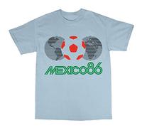 Bees Knees Tees Mexico 86 T-Shirt Light Blue