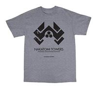 Bees Knees Tees Nakatomi Towers T-Shirt Grey