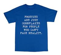 Bees Knees Tees Peep Show Inspired Jeremy T-Shirt Royal Blue X-Large