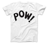 Bees Knees Tees Pow As Worn by Keith Moon T-Shirt White