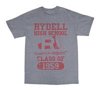 Bees Knees Tees Rydell High School 1959 T-Shirt Grey