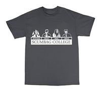 Bees Knees Tees Scumbag College T-Shirt Charcoal