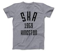 Bees Knees Tees Ska Music 1959 Kingston T-Shirt Grey
