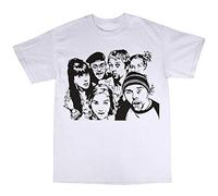 Bees Knees Tees Spaced Simon PEGG T-Shirt White