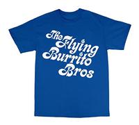 Bees Knees Tees The Flying Burrito Brothers T-Shirt Royal Blue