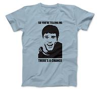 Bees Knees Tees There's A Chance T-Shirt Light Blue