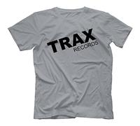 Bees Knees Tees Trax Records T-Shirt Grey Small