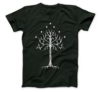 Bees Knees Tees White Tree of Gondor Tolkien T-Shirt