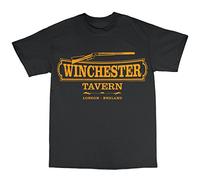 Bees Knees Tees Winchester Tavern Shaun of The Dead Inspired T-Shirt Black