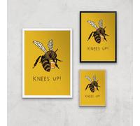 Bees Knees Up Giclee Art Print - A2 - Print Only