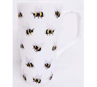 Bees Mug Fine Bone China Large Jumbo 1 Pint Latte Coffee Tea Cup Hand Decorated UK