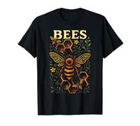 Bees - Nature Wildlife Honey Gardening Pollinator T-Shirt