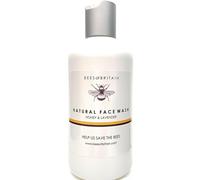 BEES of BRITAIN - 99% Natural - Face Wash - Honey, Lavender No Sulfates/Parabens. pH 5.5, Sensitive Skin. We Donate 5% of our Profit to Save Bees + Pollinators. 250ml