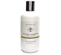 BEES of BRITAIN - 99% Natural Shampoo - Honey, Lavender. No Sulfates/Parabens, pH 5.5, Sensitive Skin. We Donate 5% of our Profit to Save Bees + Pollinators. 250ml
