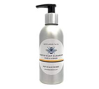 BEES of BRITAIN Kaolin & Honey Clay Cleansing Lotion - 99% Natural Mineral Purifier - pH 5.5 for Sensitive Skin - Gentle Pore Detox & Milk Cleanser - UK Made - 150ml