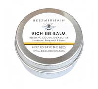 BEES of BRITAIN Rich Bee Balm - 100% Natural Waterless Skin Repair - Intensive Multi-Purpose Salve with Calendula, Chamomile & Beeswax - Concentrated Barrier Support for Dry Skin