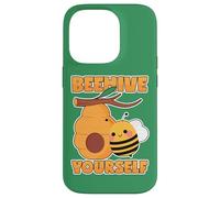 Bees Pun Beekeeper Word Joke Funny Saying Case for iPhone 14 Pro