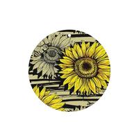 Bees Sunflower Printing 10 Pcs Air Freshener Cards,Car Scented Hanging Sheets Air Freshener Set For Car Decoration
