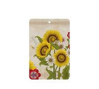 Bees Sunflowers Daisy Rose Flowers Printing 10 Pcs Car Air Freshener Hanging Sheets Scented Hanging Sheets With Rope For Home