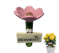 Bees Water Station Flower Shaped Basin for Drinkers