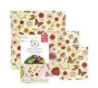 Bee's Wrap Plant Based Food Wrap Assorted 3 Pack
