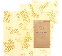 Bee's Wrap Assorted Reusable Food Wraps Pack of 3 in Cream | Charlies