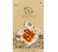 Bee's Wrap VEGAN Wax Cloth Meadow Magic 3 Pc Set - 1 Set