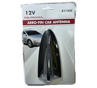 BeeSavvy 12V Aero-Fin Car Antenna, Long-Lasting Durability, DIY Enthusiasts, Durable And Weather-Resistant, Shark-Fin Design, FM/AM Radio Reception, Improved Connectivity, Stylish Finish