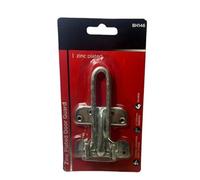 BeeSavvy 4’’ Zinc-Plated Door Guard, Heavy-Duty Safety Latch for Home, Apartment & Office Security, Durable Steel Construction with Mounting Screws Included, 100mm