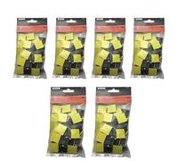 BeeSavvy 40pc Self-Adhesive Cable Tie, ABS Adhesive Bases, Durable, Easy to Use, Versatile and Reliable, Secure Cable Management for DIY, Home, Office, Garden, Cable Ties Upto 7.2mm, (Pack of 6)