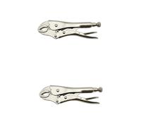 BeeSavvy 5″ Locking Pliers, DIY Enthusiasts, Compact and Lightweight Construction, Long-Lasting Durability, Perfect for Mechanics, Engineers, Metal, Wood, Plastic, Crafted, (Pack of 2)