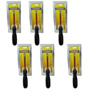 BeeSavvy 8-in-1 Telescopic Magnetic Screwdriver Set, Multi-Bit Precision Tool, Adjustable Shaft, Ergonomic Handle, Magnetic Tip, Compact, Durable, and Versatile for Home, (Pack of 6)