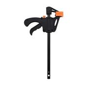 BeeSavvy 8-Inch Quick Bar Clamp, Lightweight and Strong Grip, Smooth Operation & Easy Release Mechanism, One-Handed Clamp for Woodworking, Metalwork, DIY, and Craft Projects,200mm