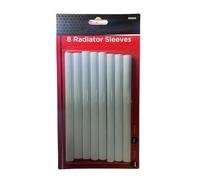 BeeSavvy 8 Radiator Sleeves Set, Easy-to-Install, Durable, Heat-Resistant, DIY Enthusiasts, Quick Renovation Projects, Long-Lasting Performance, Reliable Protection Against Dust, Dirt