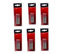 BeeSavvy Blackspur 10-Piece Window Scraper Bla-des, Universal Fit, Precision Edge for Paint, Stickers & Residue Removal, Perfect for Glass, Tiles & Hard Surfaces, 40mm (Pack of 6)