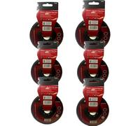 BeeSavvy Blackspur Grit Flap Disc, Rust,Smooth Finish & Fast Material Removal, Universal 4.5-Inch Flap Disc, Aluminium Oxide Sanding & Grinding Wheel for Metal,115mm x 60 (Pack of 6)