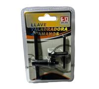 BeeSavvy Drill Chuck Key Set, Steel Construction, Ergonomic T-Handle Design, Precision Grip, and Dual-Size Compatibility for Power Drills & Handheld Tools, 6-13 mm