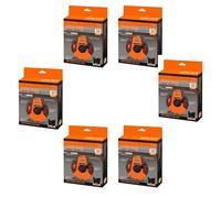 BeeSavvy Fiberglass Measuring Long Tape, Double-Sided, Foldable Handle, Stretch-Proof & Corrosion-Resistant, Anti-Tangle Design, Perfect for Road Work, Landscaping,30M, (6 Pcs)