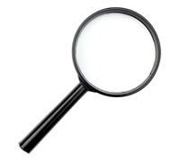 BeeSavvy Magnifying Glass, Comfortable Grip, Non-Slip Handle, Crystal-Clear Scratch-Resistant Glass, Perfect For Reading Fine Print, Jewellery Inspection, Electronics Repair, Easy to Clean