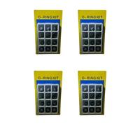 BeeSavvy O-Ring Kit, DIY enthusiasts, Plumbers, Automotive Technicians, Long-Lasting Sealing, Portable, Automotive Repairs, Leak Prevention, Pressure Resistance, Plumbing, Easy To Use, (Pack of 4)