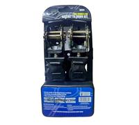 BeeSavvy Ratchet Tie Down Set, Ergonomic Non-Slip Handles, Corrosion-Resistant, DIY Enthusiasts, Quick-Lock And Easy-Release, Perfect For Trailers, Trucks, Cars, Roof Racks, 25mmx 4m