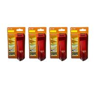 BeeSavvy Ruining File, Long-Lasting Performance, Comfortable Grip, Perfect for DIY Projects, Carpentry, Woodworking, Lightweight Design, Portable, Robust Construction, 140×40mm, (4 Pcs)