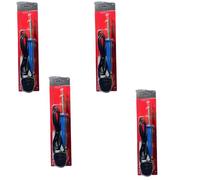 BeeSavvy Soldering Iron, Lightweight, Corded, Flat Tip Screwdriver, Fitted Cable, Metal Stand, Model Making & Electrical Repairs, Compatible Solder, Ideal for Intricate Soldering Work (Pack of 4)